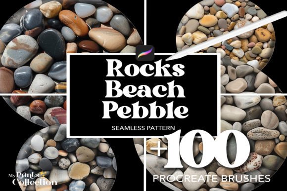 100 Procreate Rocks Beach Pebble Brush: The Ultimate Guide to Coastal Digital Art