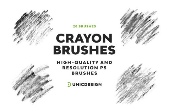 Crayon Photoshop Brushes for Authentic Art