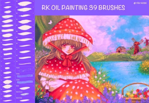 Oil Painting Brushes for Procreate
