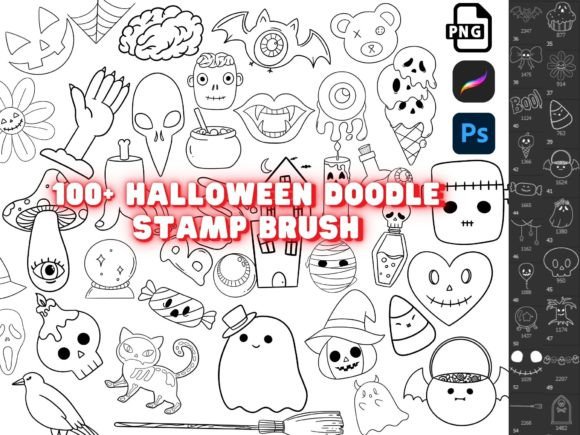 Procreate Photoshop Halloween Clipart: A Spooky Creative Toolkit