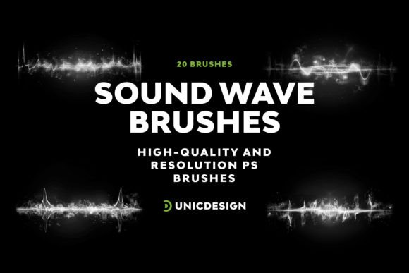 Sound Wave Photoshop Brushes: Experience the Audacity of Art