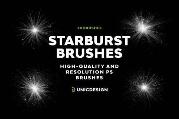 Starburst Photoshop Brushes: Elevate Your Designs