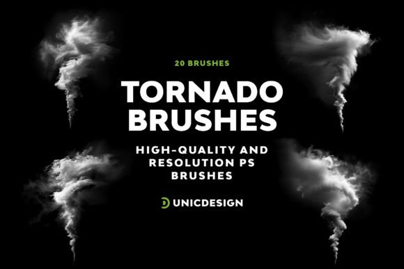 Tornado Photoshop Brushes for Dynamic Art