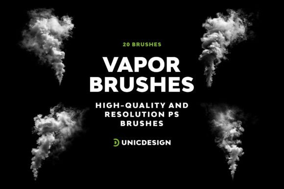 Vapor Photoshop Brushes: Elevating Digital Artistry with Precision and Style