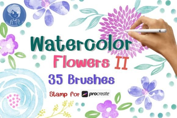 Watercolor Flowers II Stamp Procreate: A Practical Evaluation